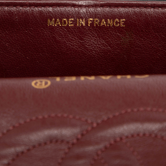 Pre-Loved Chanel Medium Classic Lambskin Double Flap - Picture 7 of 9